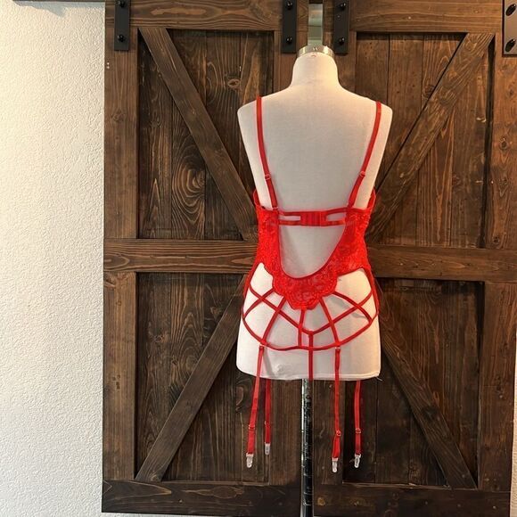 Sex Naughty See Through Bandage Halter Backless Babydoll, thong - Picture 3 of 9